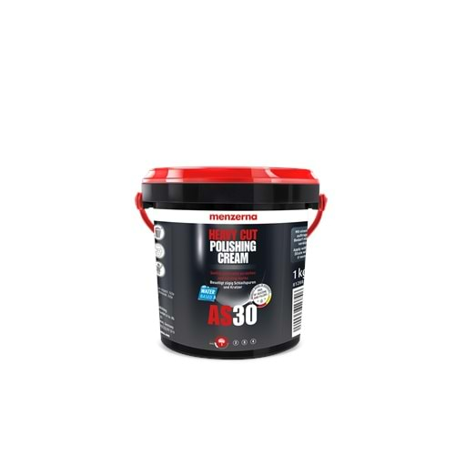 MENZERNA AS 30 Ağır Çizik Giderici Krem Kalın Pasta - 1 kg Heavy Cut Polishing Cream AS 30 - 1 kg (A